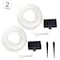 Pure Garden 23-Foot Solar-Powered LED Rope Lights, 2PK 50-1212 - alternate 2